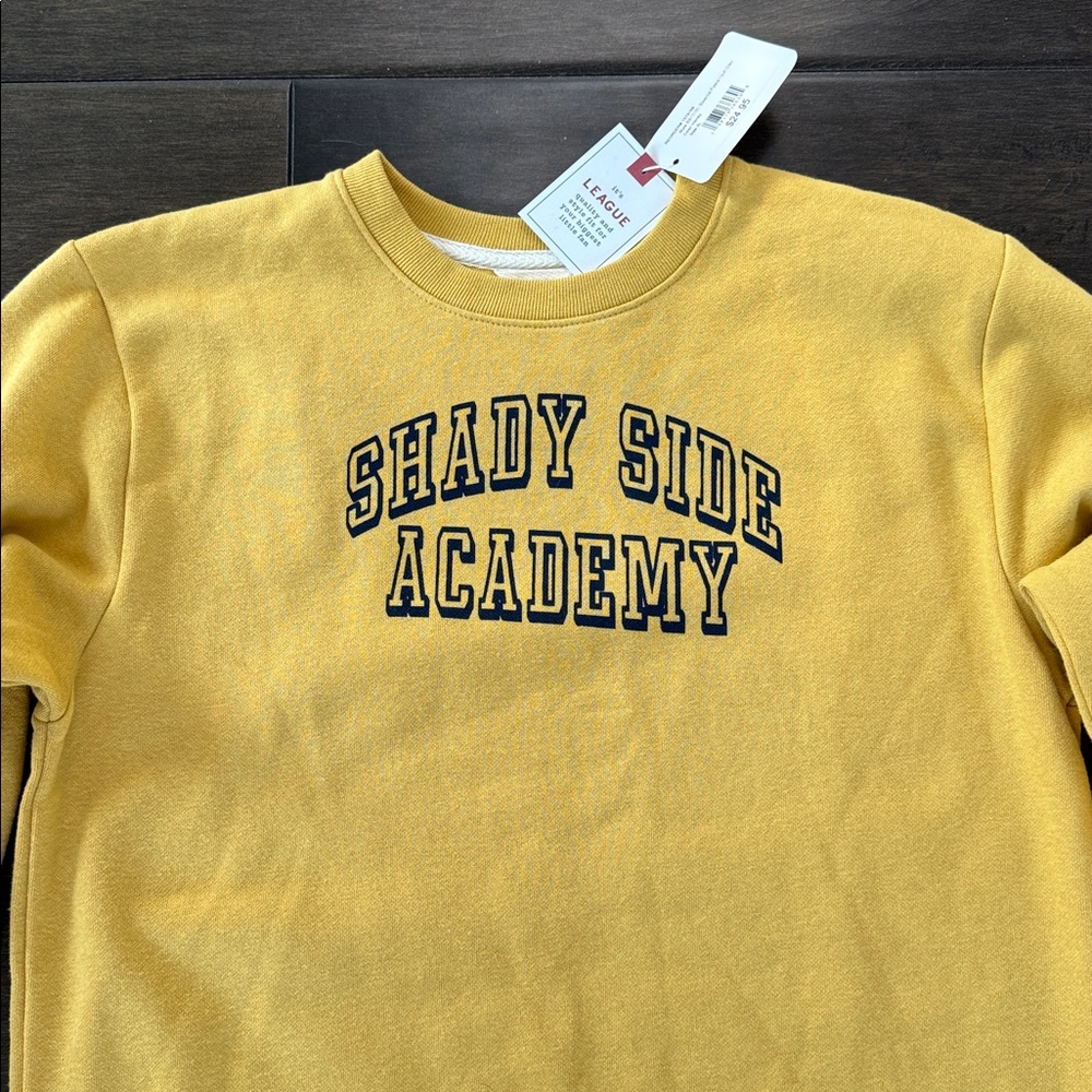❤️3/$30 Shady Side Academy Honey Colored Boys Sweatshirt - Picture 3 of 8